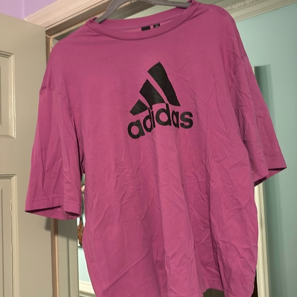Euc purple Adidas oversized tshirt size large - Picture 1 of 4